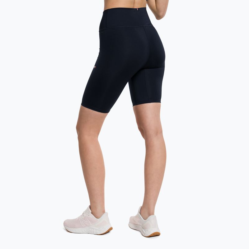 Tommy Hilfiger Essentials Rw Fitted Knit blau Damen Trainingsshorts