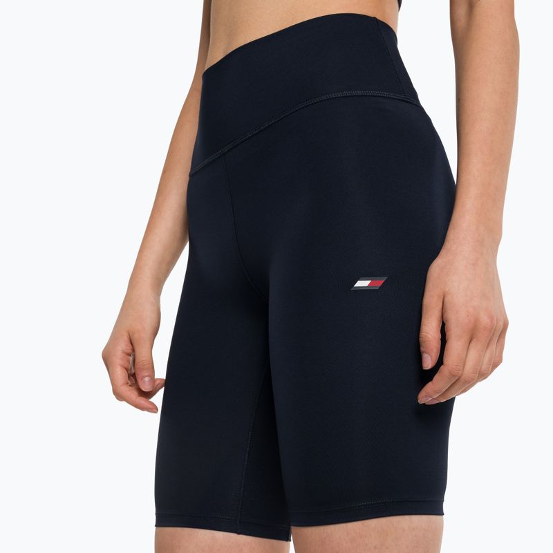 Tommy Hilfiger Essentials Rw Fitted Knit blau Damen Trainingsshorts