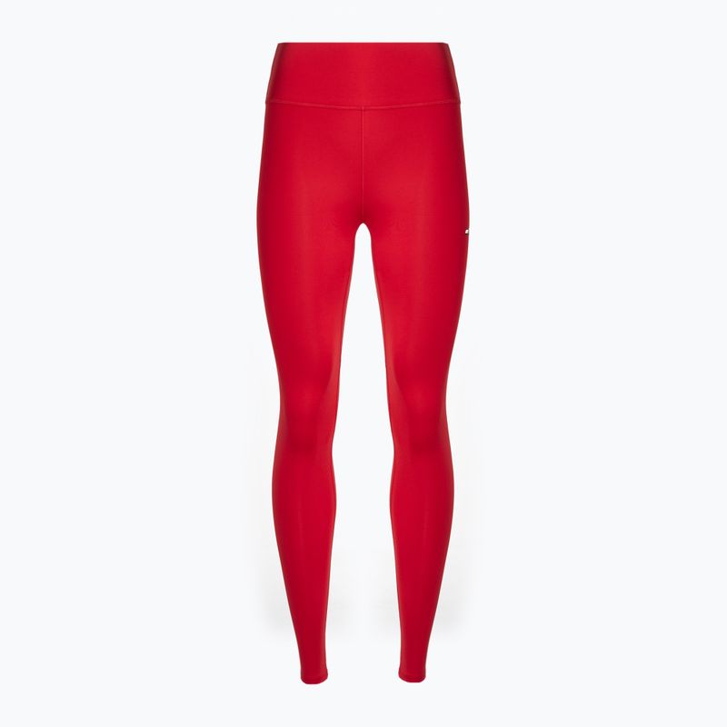 Tommy Hilfiger Essentials Rw 7/8 rot Damen Trainingsleggings