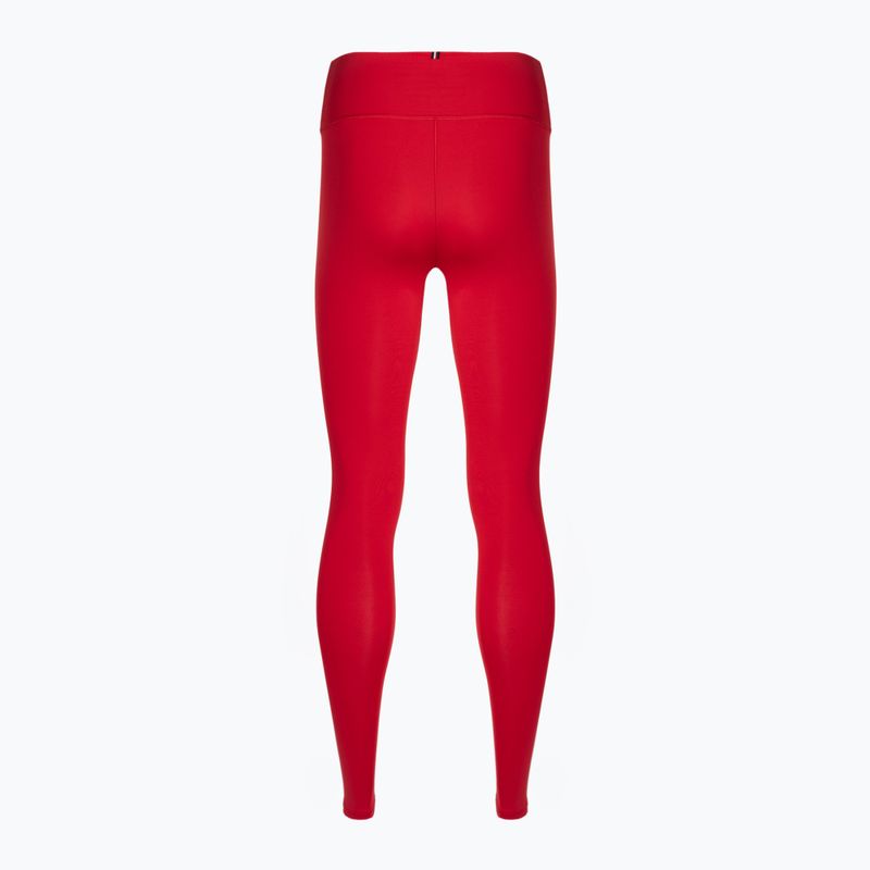 Tommy Hilfiger Essentials Rw 7/8 rot Damen Trainingsleggings
