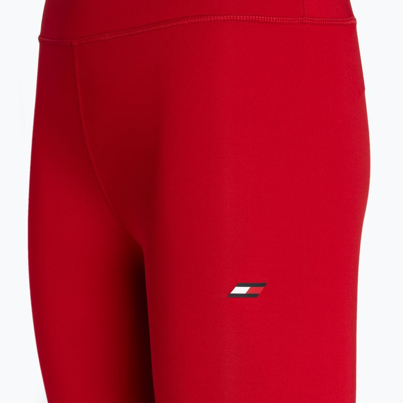 Tommy Hilfiger Essentials Rw 7/8 rot Damen Trainingsleggings