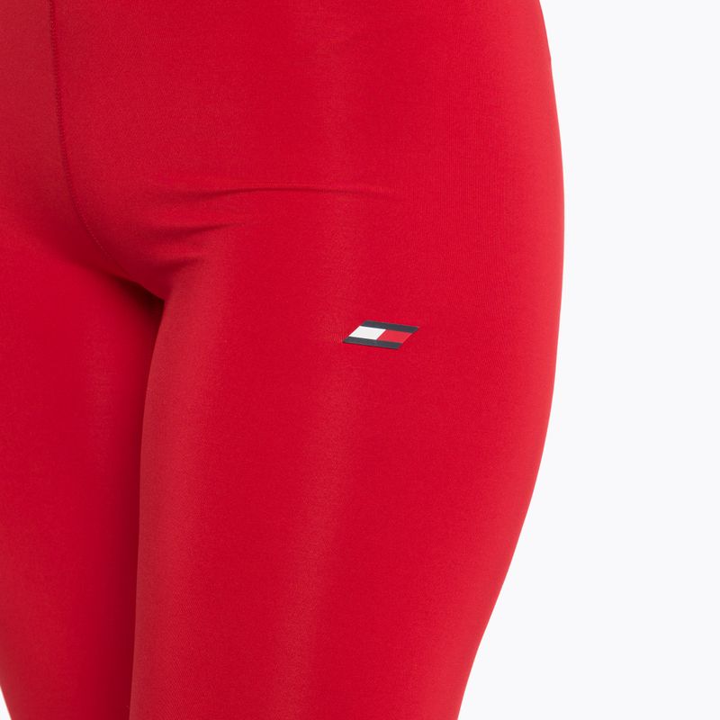 Tommy Hilfiger Essentials Rw 7/8 rot Damen Trainingsleggings