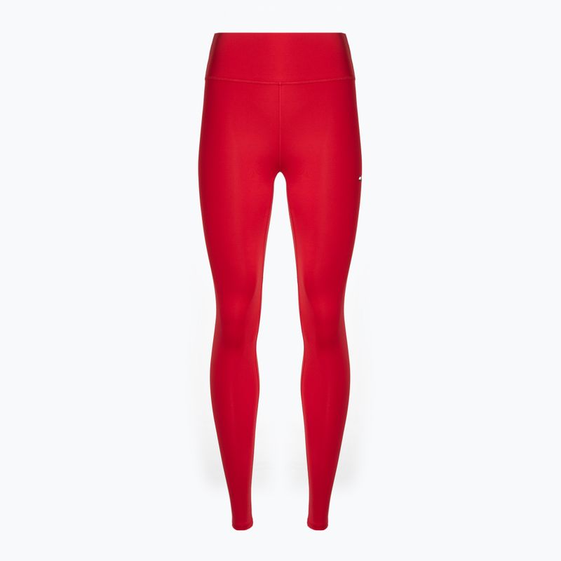 Tommy Hilfiger Essentials Rw Full Length Damen Trainingsleggings rot
