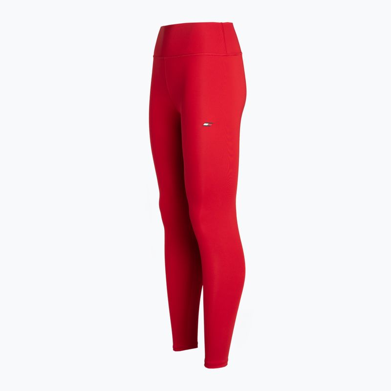 Tommy Hilfiger Essentials Rw Full Length Damen Trainingsleggings rot