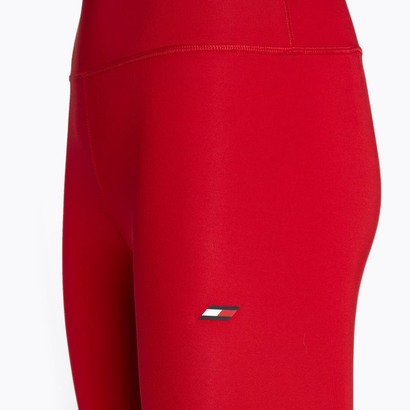 Tommy Hilfiger Essentials Rw Full Length Damen Trainingsleggings rot