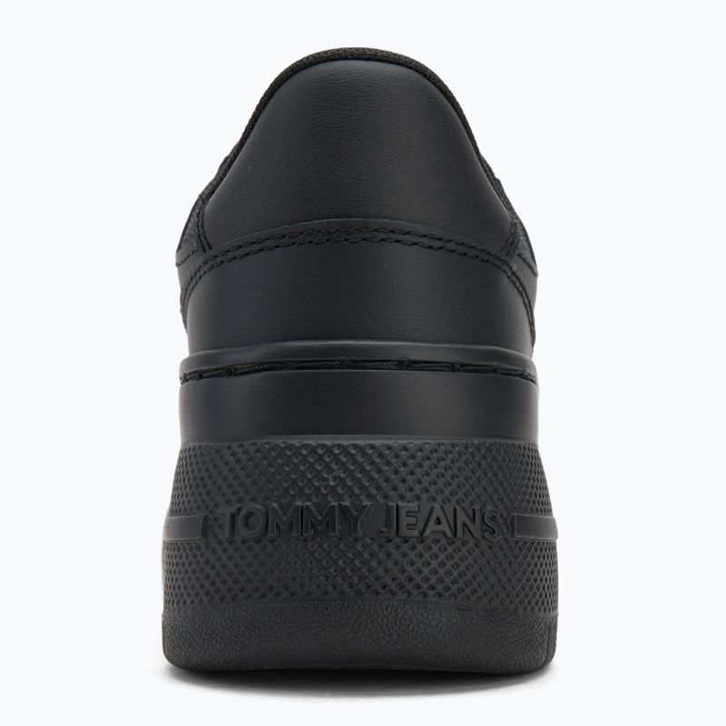 Damen-Schuhe Tommy Jeans Retro Basket Flatform Ess triple black 6