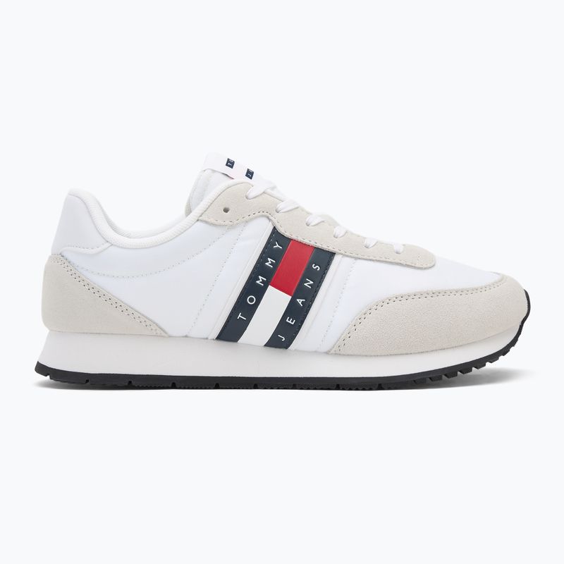 Tommy Jeans Herrenschuhe Tjm Runner Casual Ess weiß 2