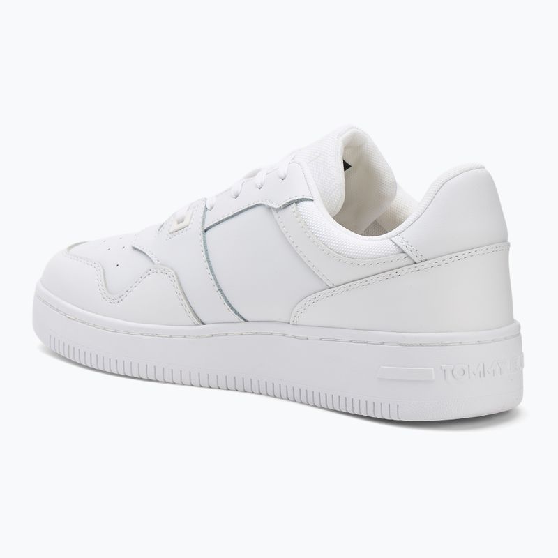 Tommy Jeans Herrenschuhe Tjm Retro Basket Ess weiß 3