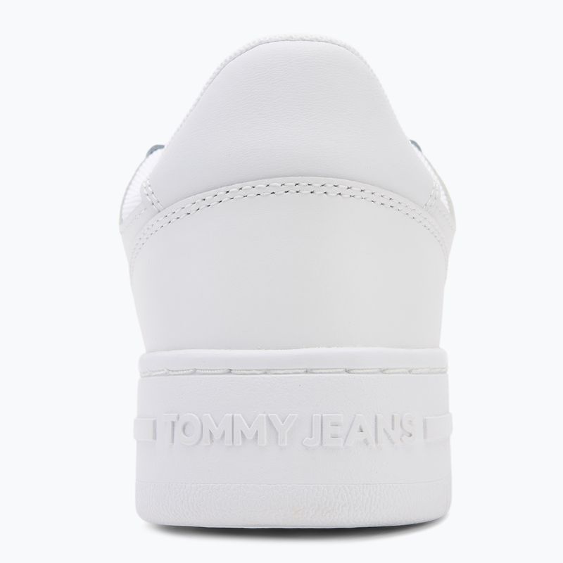 Tommy Jeans Herrenschuhe Tjm Retro Basket Ess weiß 6