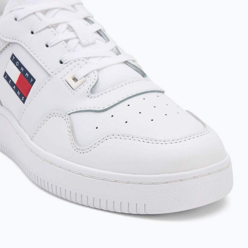 Tommy Jeans Herrenschuhe Tjm Retro Basket Ess weiß 7