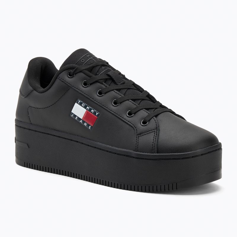 Tommy Jeans Damen Schuhe Tjw Flatform Cupsole Ess schwarz