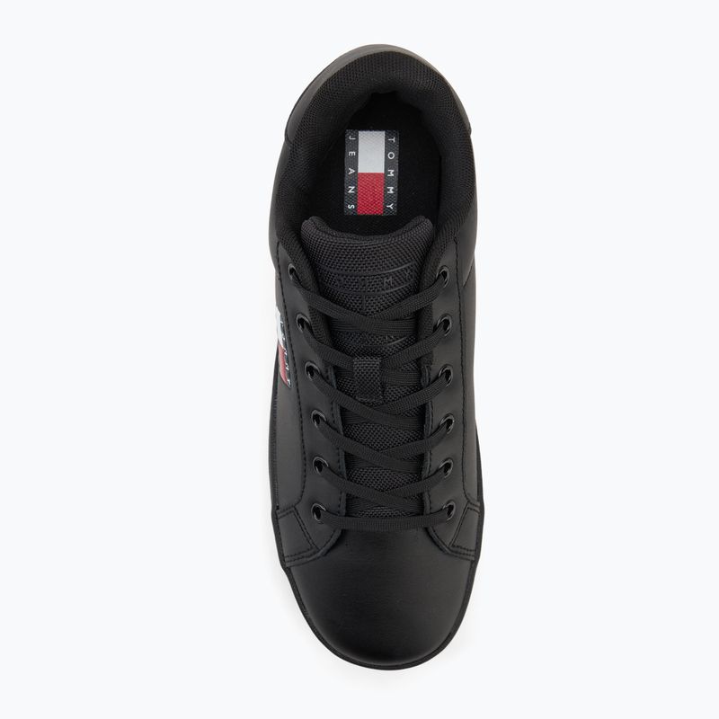Tommy Jeans Damen Schuhe Tjw Flatform Cupsole Ess schwarz 5