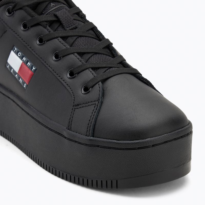 Tommy Jeans Damen Schuhe Tjw Flatform Cupsole Ess schwarz 7