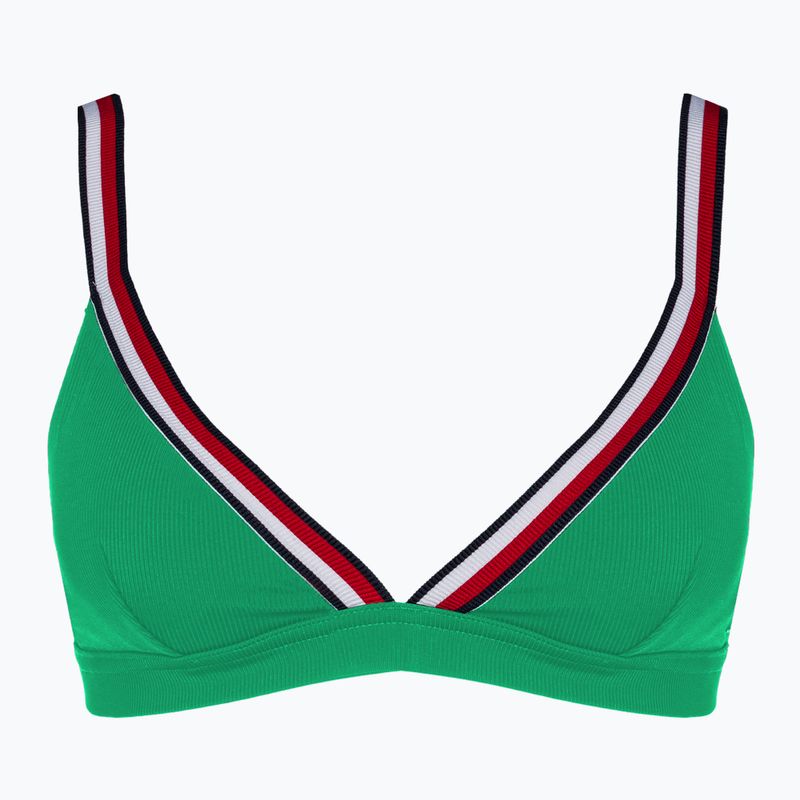 Tommy Hilfiger Triangle Rp olympisches grünes Badeanzug-Top