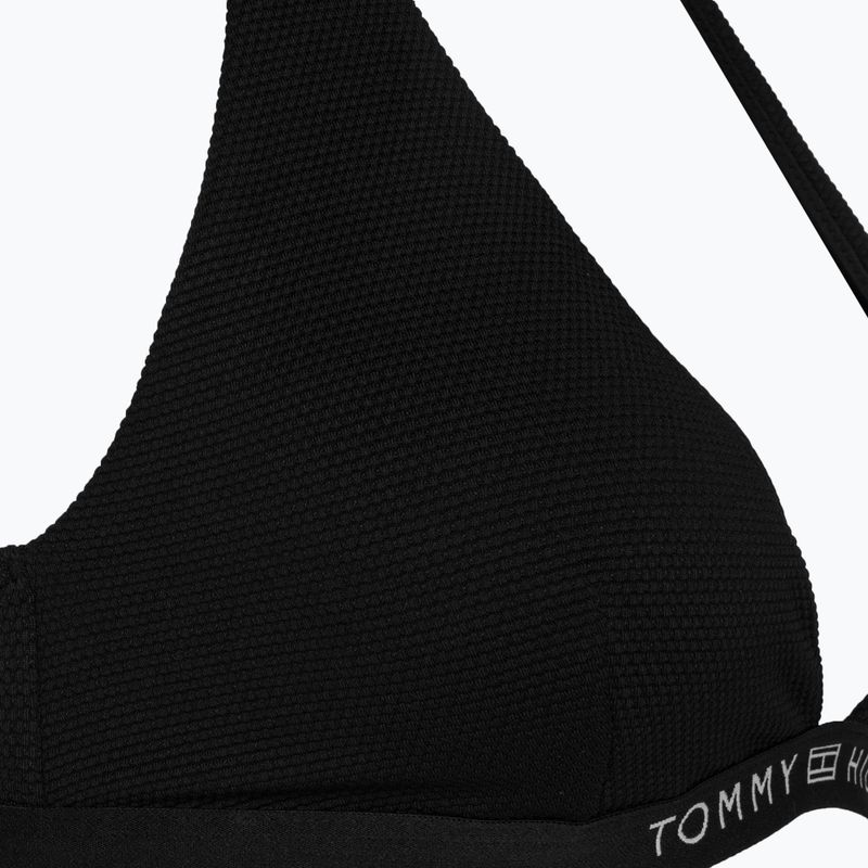 Tommy Hilfiger Triangle Fixed Rp Badeanzug Top schwarz 3