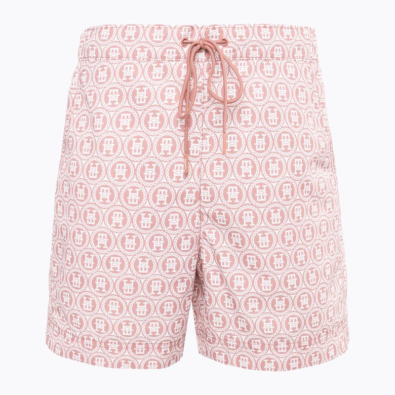 Tommy Hilfiger Herren Badeshorts SF Medium Drawstring Print Lorbeer Teebeere Blüte