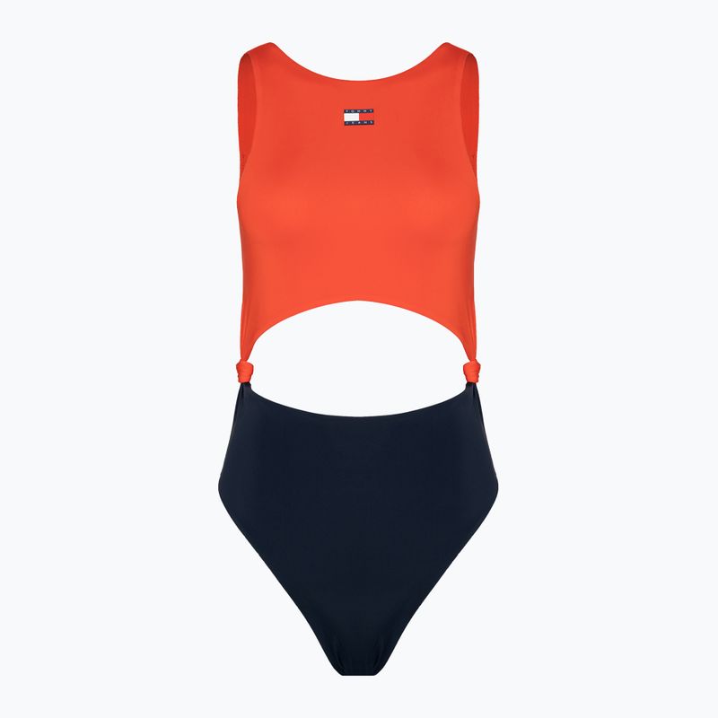 Tommy Jeans Damen Cut Out Ein Stück Hot Heat Badeanzug