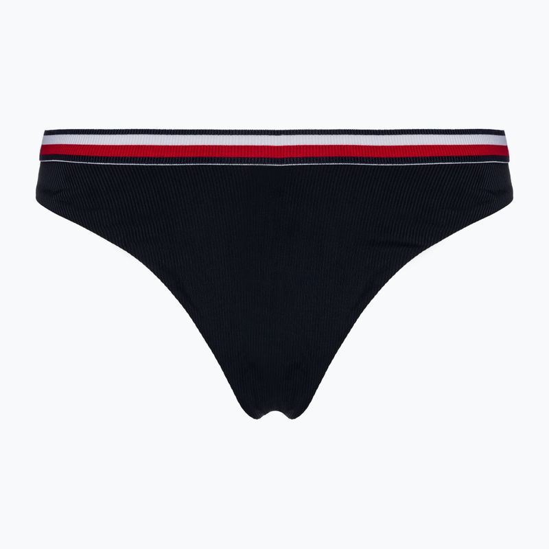 Bikini Unterteil Tommy Hilfiger Cheeky High Leg Bikini desert sky