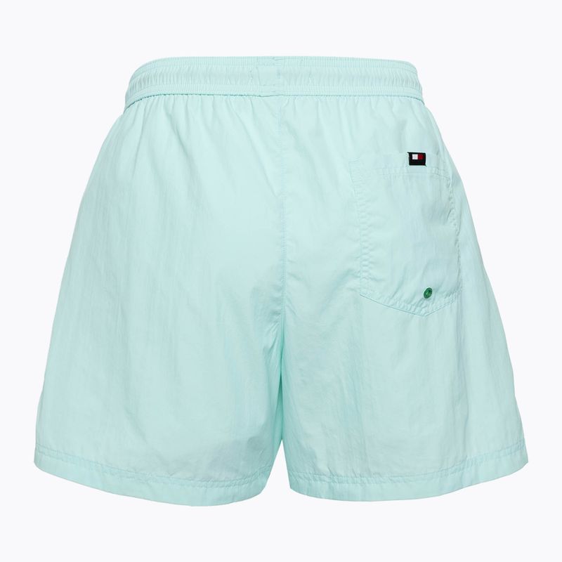 Herren Tommy Jeans SF Medium Drawstring Badeshorts florida aqua 2