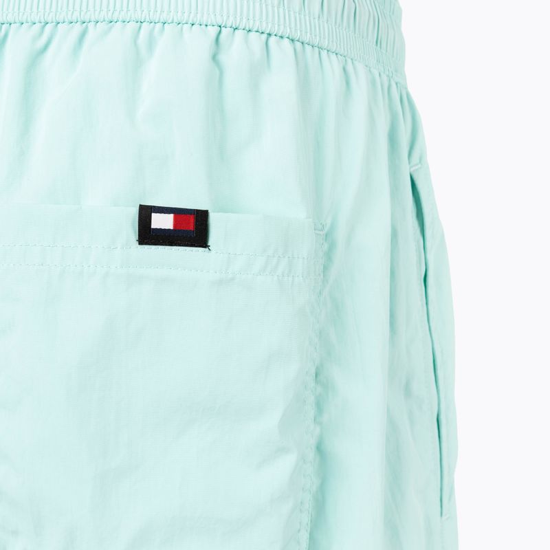 Herren Tommy Jeans SF Medium Drawstring Badeshorts florida aqua 3