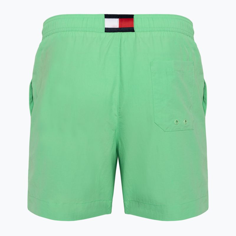 Tommy Hilfiger Herren Medium Drawstring üppigen Jade schwimmen Shorts 2