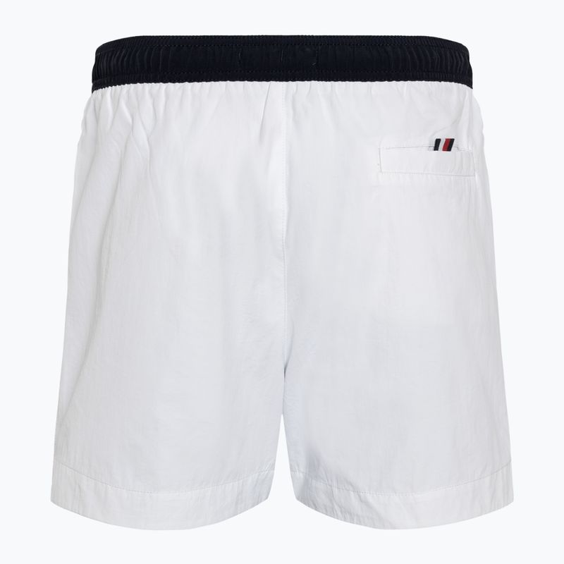 Herren Tommy Hilfiger Medium Drawstring swim shorts optic white 2