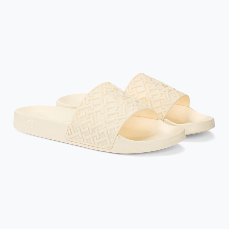 Tommy Hilfiger Damen Monogram Pool Slide Kaliko Pantoletten