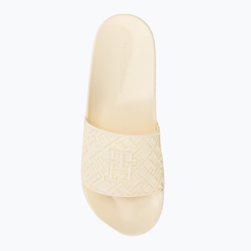 Tommy Hilfiger Damen Monogram Pool Slide Kaliko Pantoletten