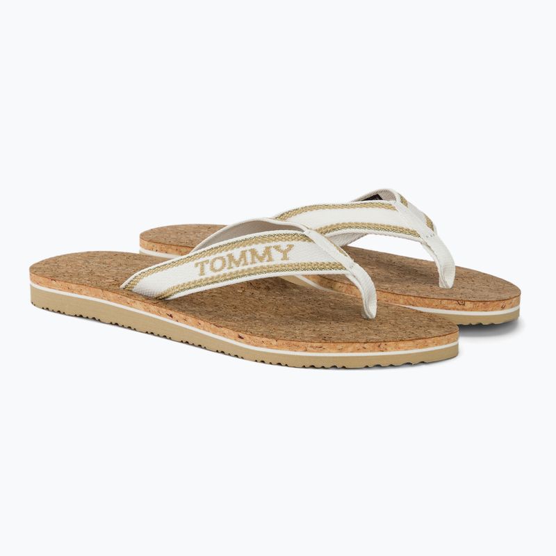 Tommy Hilfiger Damen Kork Strand Sandale Ernte Weizen Pantoletten
