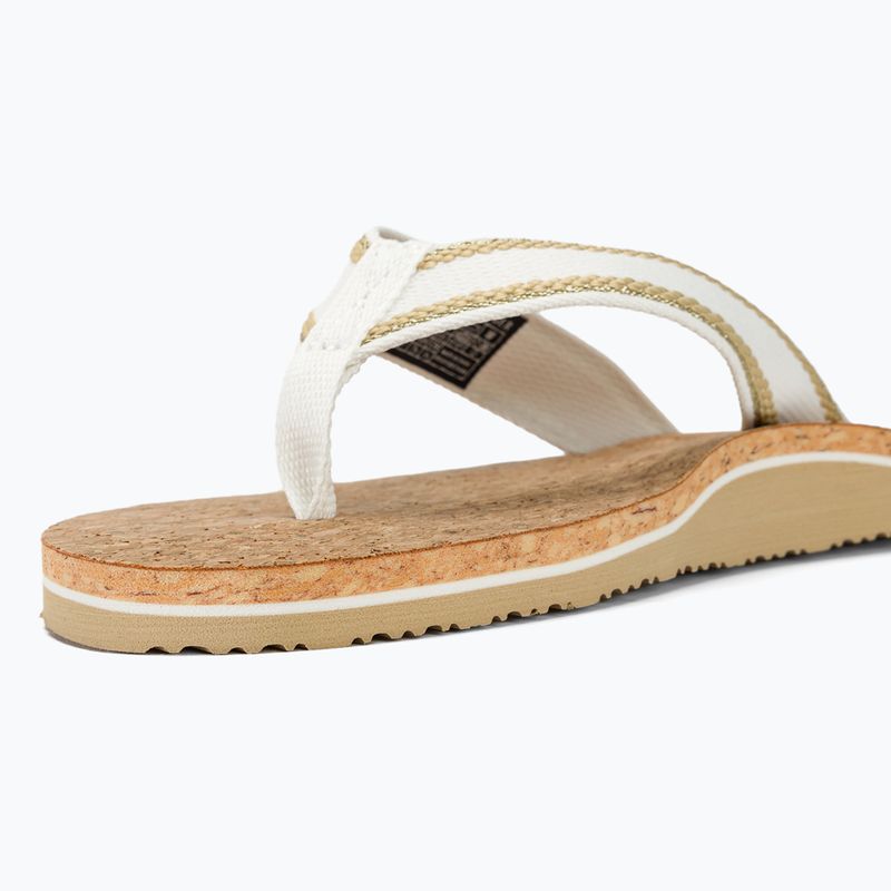 Tommy Hilfiger Damen Kork Strand Sandale Ernte Weizen Pantoletten