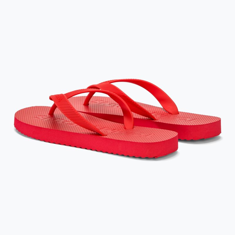 Tommy Jeans Beach Flip Flop für Männer tief purpurrot 3