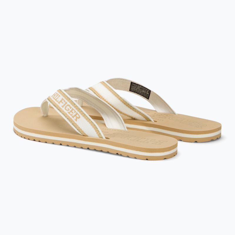 Tommy Hilfiger Damen Beach Sandal Ernte Weizen Pantoletten 3