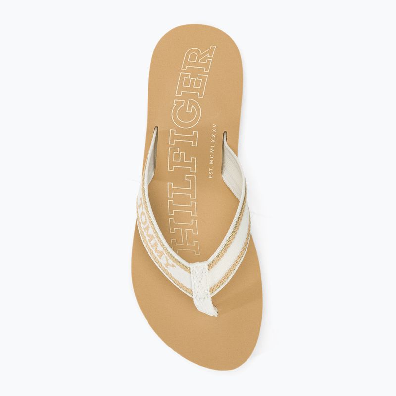 Tommy Hilfiger Damen Beach Sandal Ernte Weizen Pantoletten 6