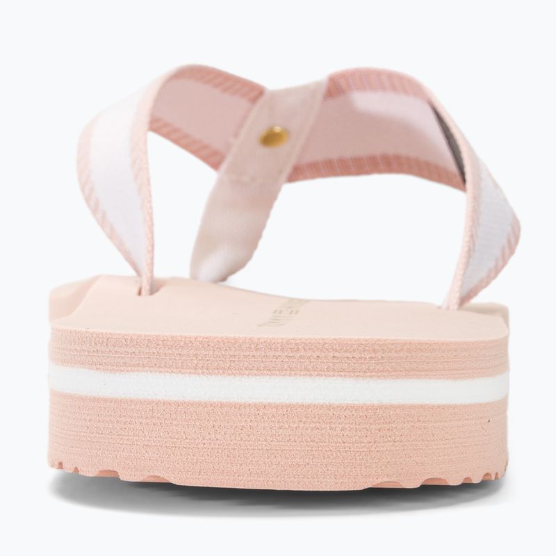 Tommy Hilfiger Damen Webbing Pool Slide 0LA ecru/whimsical rosa Pantoletten