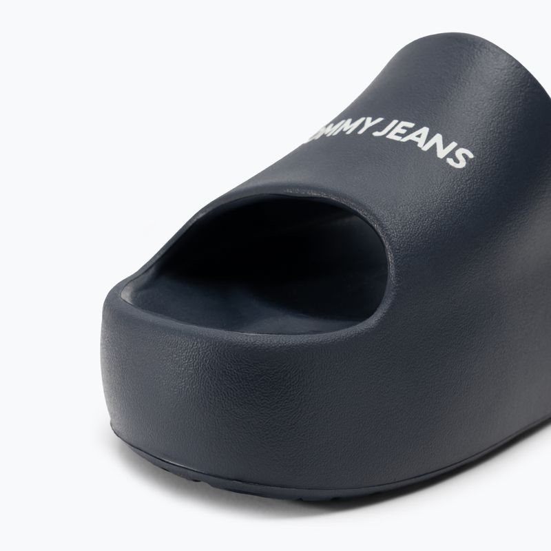 Tommy Jeans Women's Chunky Flatform Slide Flip-Flops dunkle Nachtmarine 7