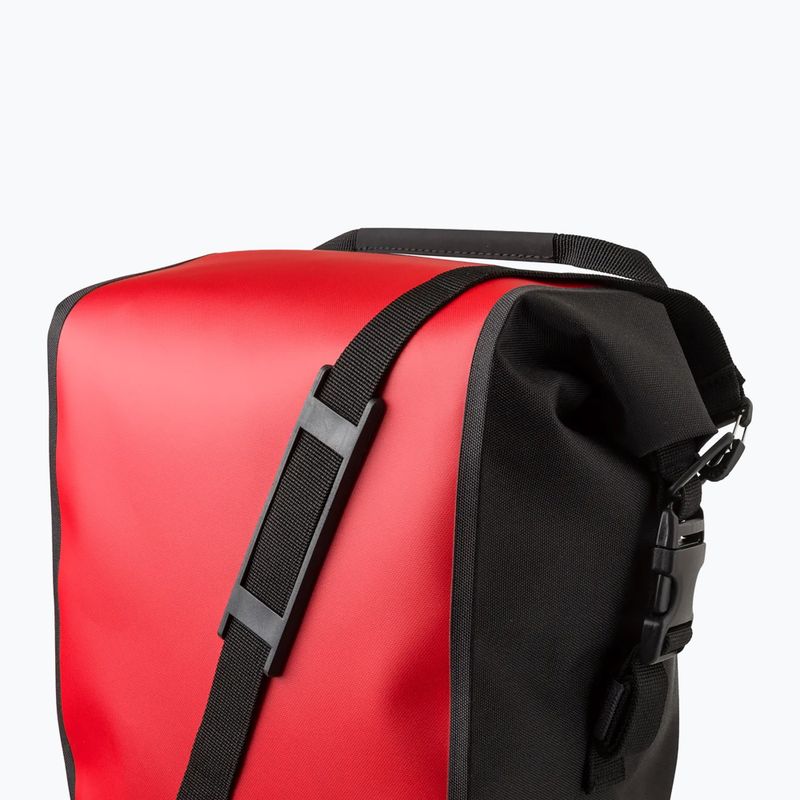 AGU Clean Einzelfahrradtasche Click'nGo M 17 l rot 2