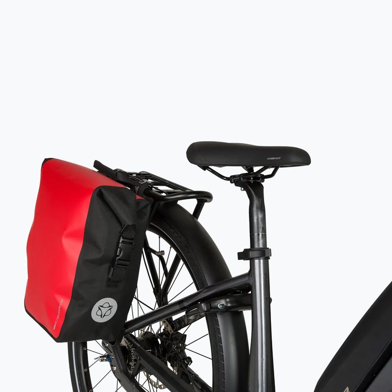 AGU Clean Einzelfahrradtasche Click'nGo M 17 l rot 5