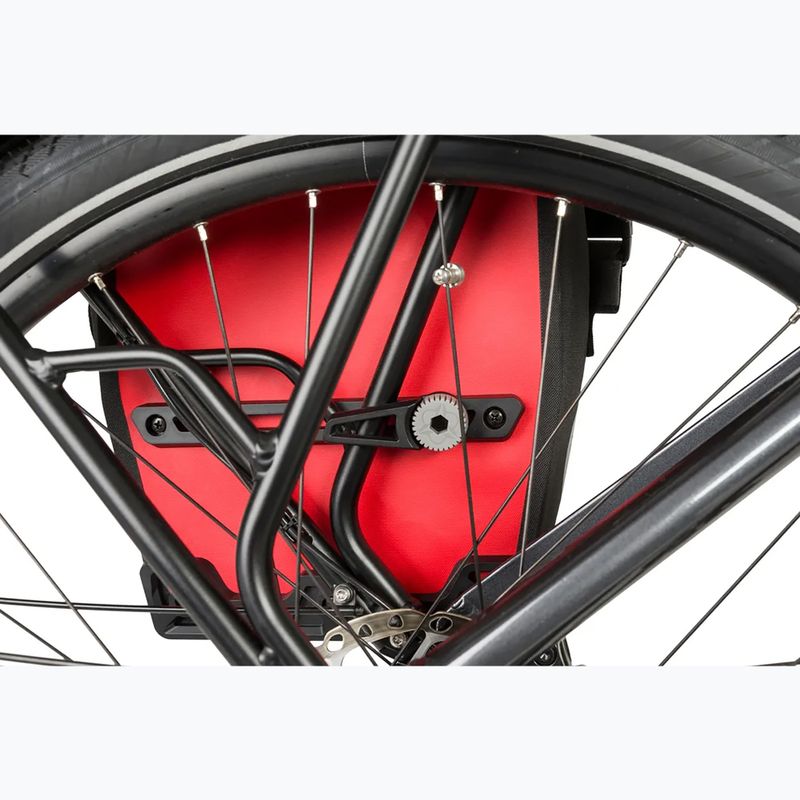 AGU Clean Einzelfahrradtasche Click'nGo M 17 l rot 8