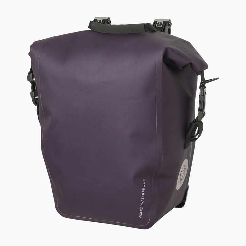 AGU Clean Single Bike Bag Click'nGo M 17 l lila Samt