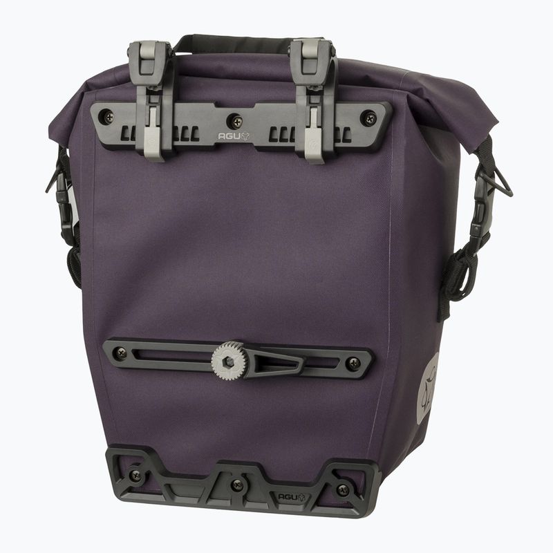 AGU Clean Single Bike Bag Click'nGo M 17 l lila Samt 2