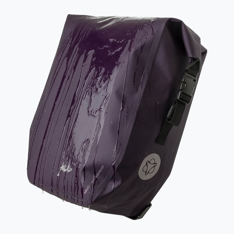 AGU Clean Single Bike Bag Click'nGo M 17 l lila Samt 4