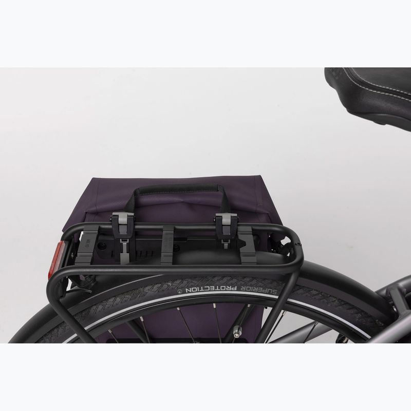AGU Clean Single Bike Bag Click'nGo M 17 l lila Samt 8