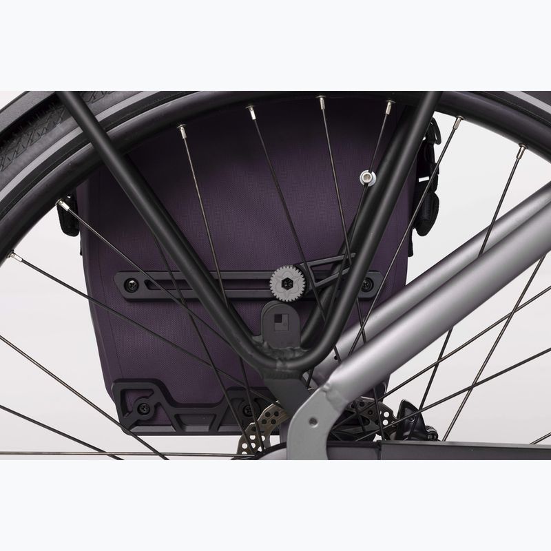 AGU Clean Single Bike Bag Click'nGo M 17 l lila Samt 9