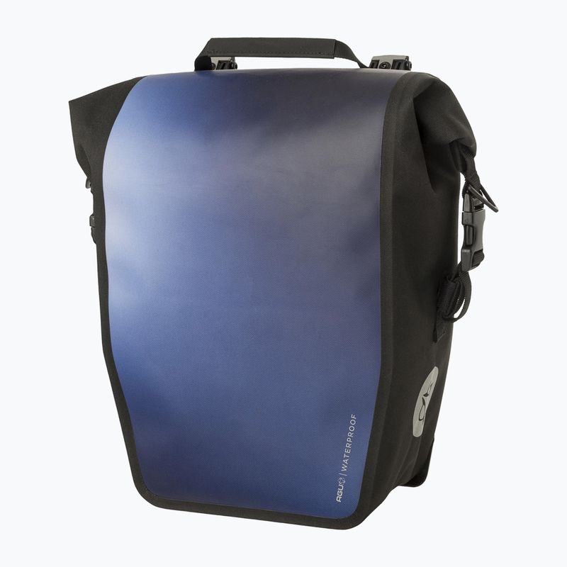 AGU Clean Single Bike Bag Click'nGo M 17 l Farbverlauf blau