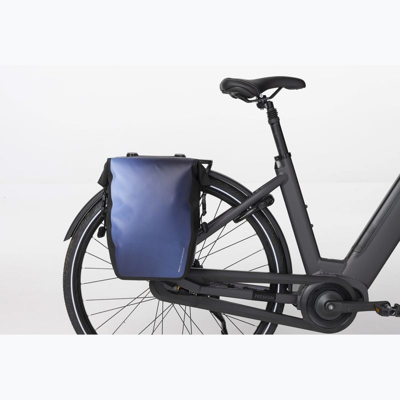 AGU Clean Single Bike Bag Click'nGo M 17 l Farbverlauf blau 5