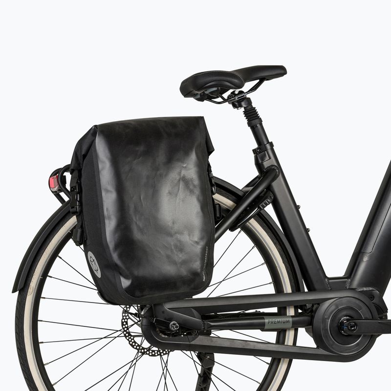 AGU Clean Single Bike Bag Click'nGo M 17 l reflektierender Nebel 5