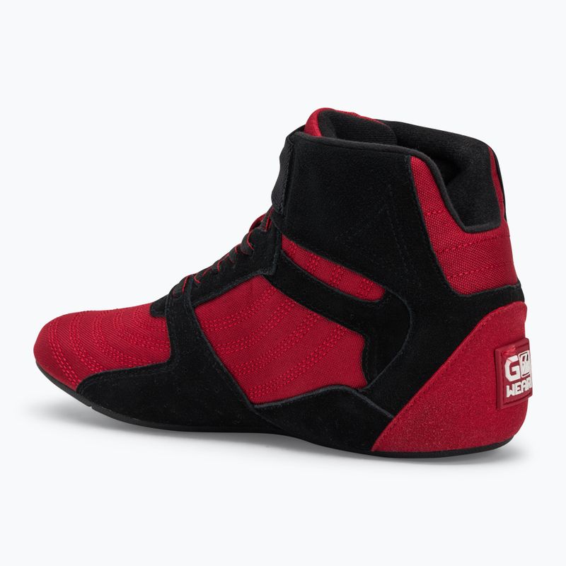 Herren Gorilla Wear Pro High Tops rot/schwarz Trainingsschuhe 3