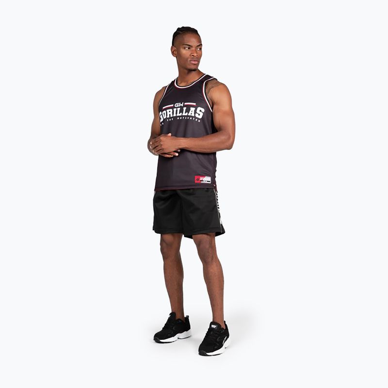 Trainings Tank Top Herren Gorilla Wear Keene red/black 8