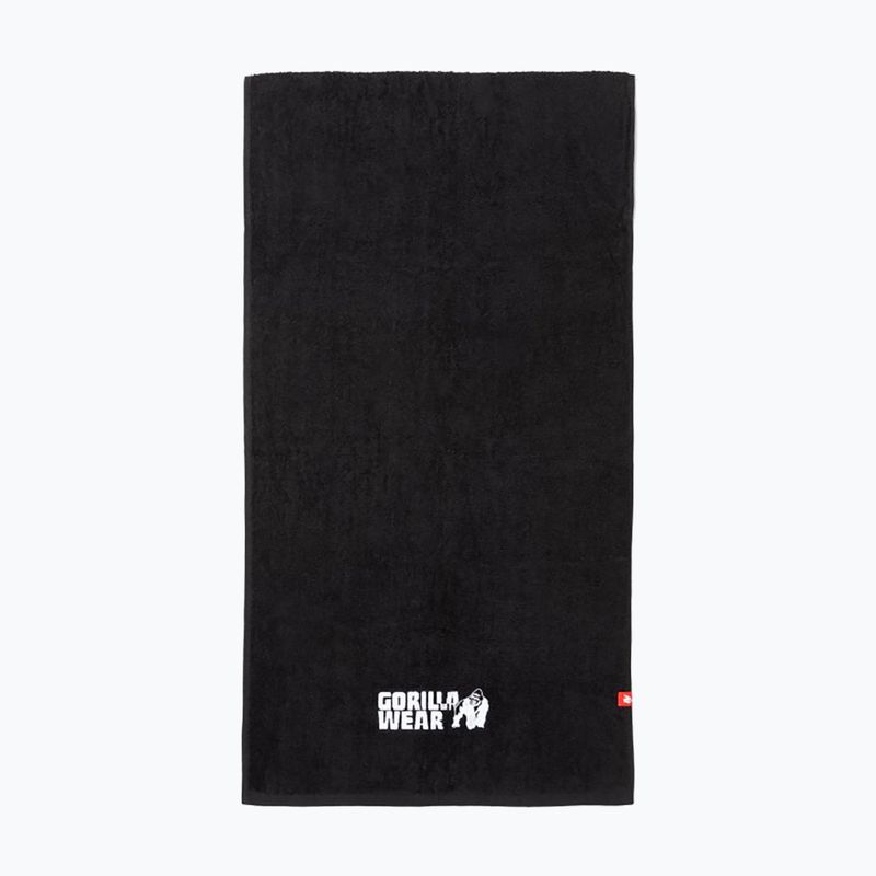 Handtuch Gorilla Wear Zip Pocket Gym black