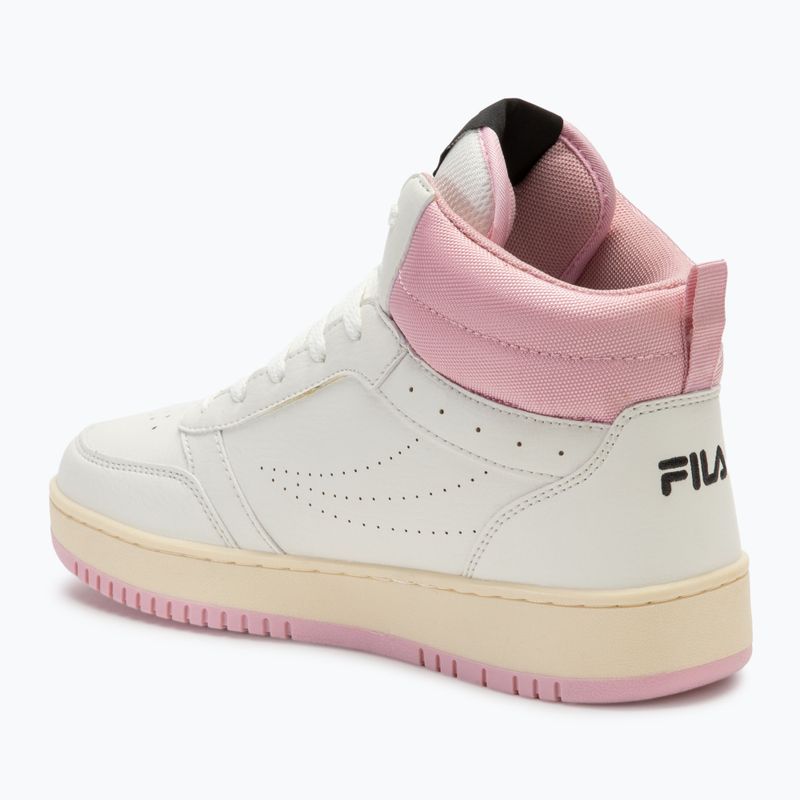 FILA Rega Mid Damen Schuhe Marshmallow/Rosa Nektar 3